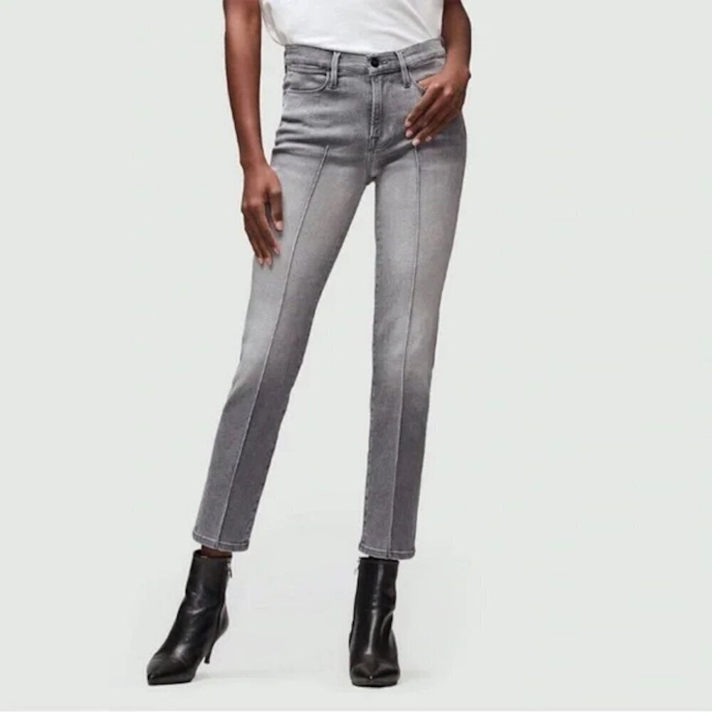 FRAME Le High Straight in Shattuck Jeans Size 24